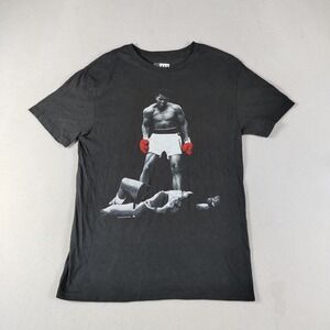 Muhammad Ali Shirt Mens Small Black Boxing Champion Knockout Graphic Tee